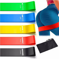 Set De Bandas De Resistencia X5 Fitness .